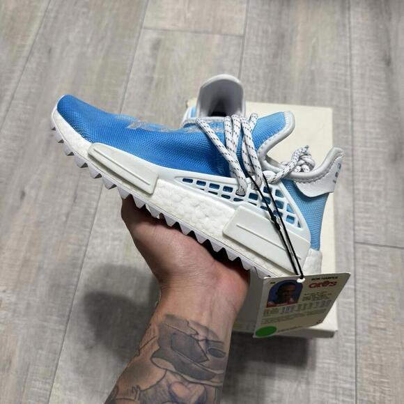 Adidas Pharrell x NMD Hu Trail Boost China Exclusive Peace Blue F99763 Sz 4 Men main image 8